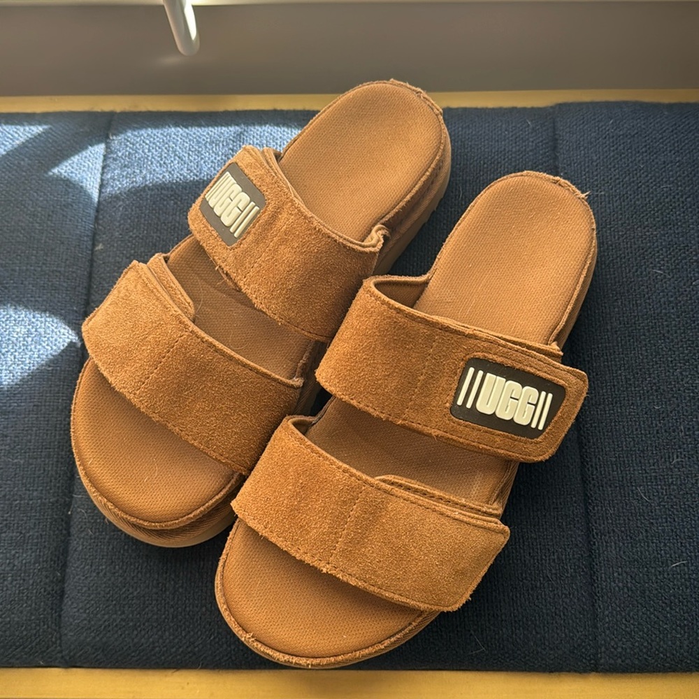 Ugg size 8.  Worn only a few times around the house.